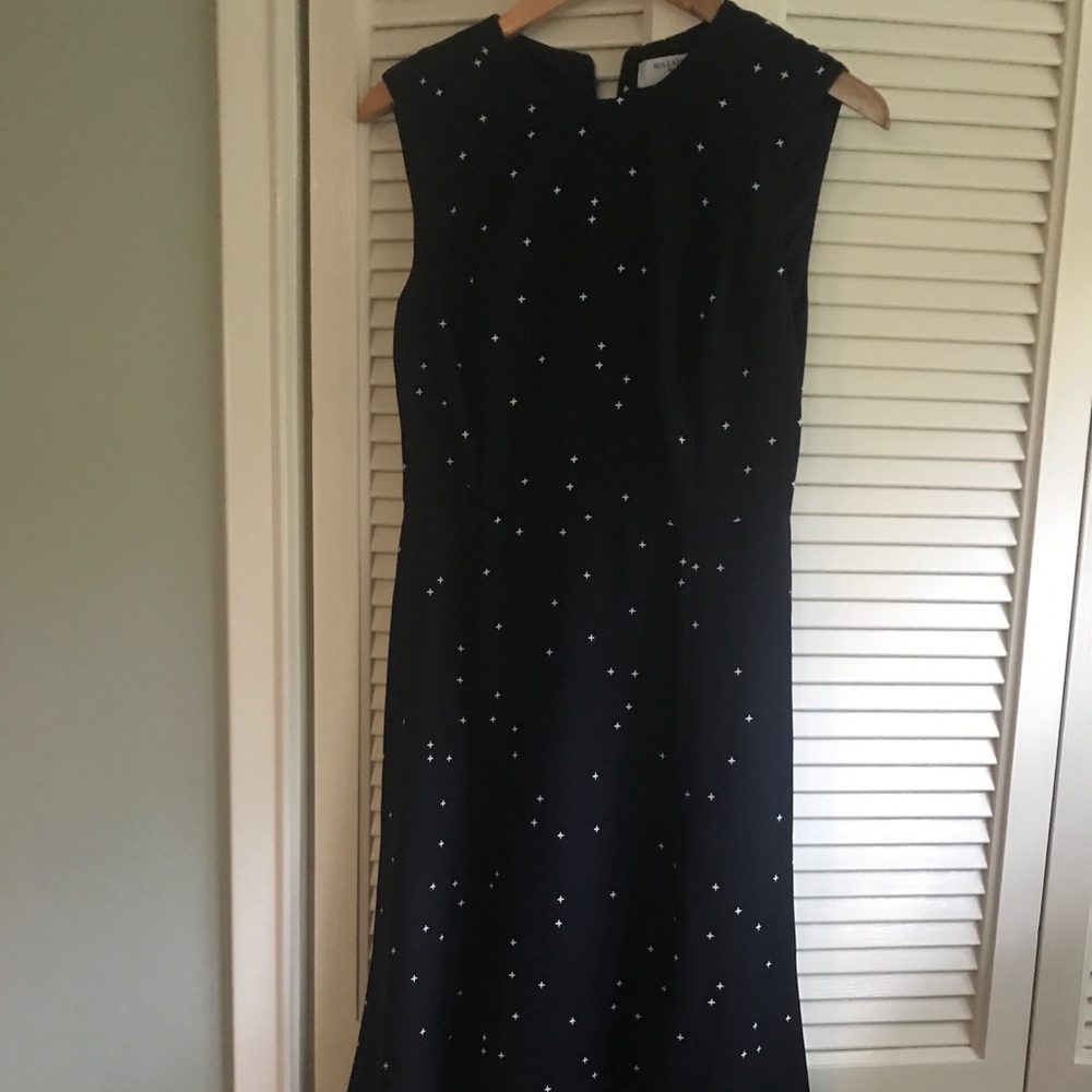 MM LaFleur Jane Dress in Jacks print size 4